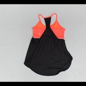 Lululemon sm racerback tank w/ built in sport bra
